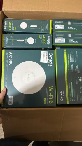 TP Link Omada EAP613 AX1800 Wi Fi 6 Access Point de Teto