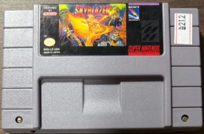 Skyblazer Original SNES Super Nintendo 212