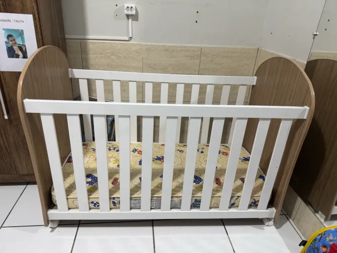 VENDO BERÇO CAMA 2 EM 1