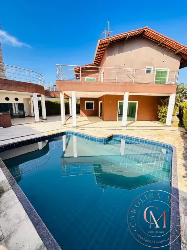 Condomínio Greenville II - Casa com 5 quartos sendo 4 suítes, área gourmet com churrasquei