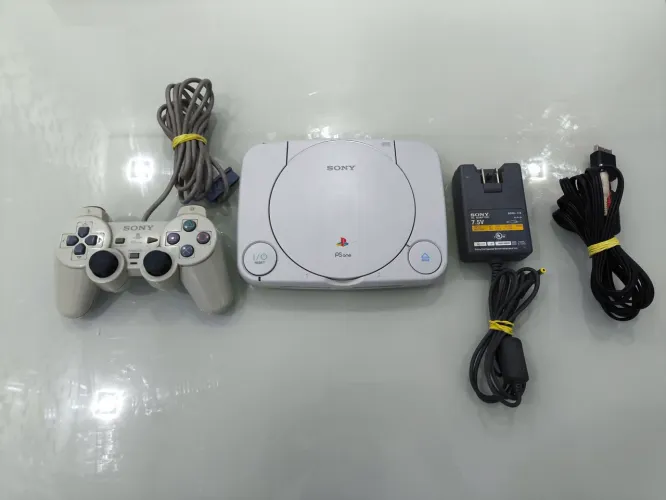 PS one leitor funcionando 