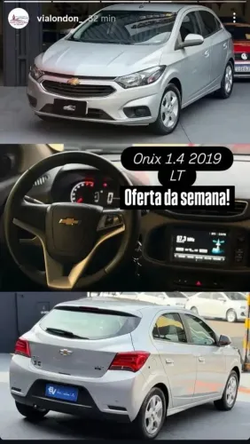 Chevrolet Onix Hatch LT 1.4 8V Flex Mec. 4P 2019
