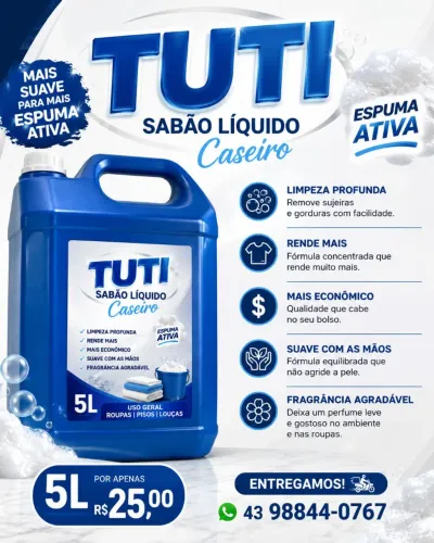Sabao Caseiro