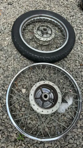 Roda ferro Honda Biz