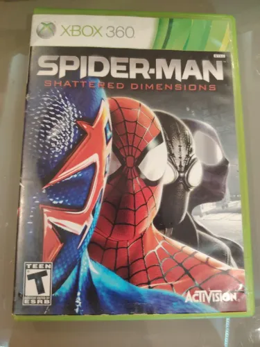 SPIDER MAN Shattered Dimension originaL Xbox 360 cd perfeito testado