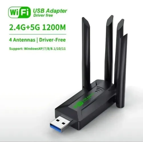 Adaptador Wi-Fi USB 3.0 Dual Band 2.4GHZ e 5GHZ