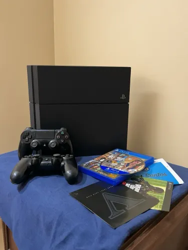 PS4 | 2 Controles | GTA V e Read Dead 2
