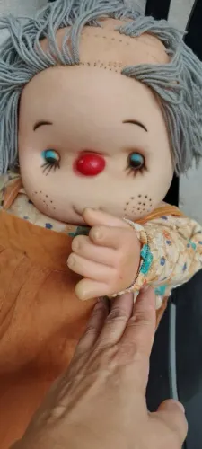 Boneco familao antigo