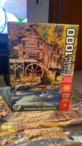 Quebra-cabeça | Outono na América | 1000 peças