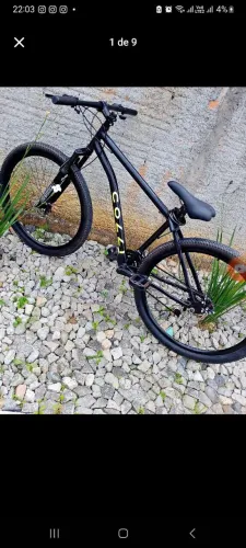 Bicicleta aro 29,completa ,freios a disco ,contém marcha