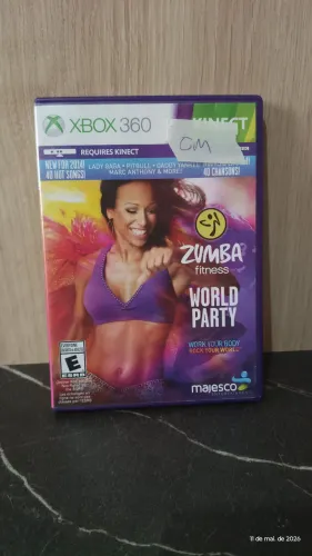 Jogo original Xbox 360 - Zumba fitnees (mídia excelente)