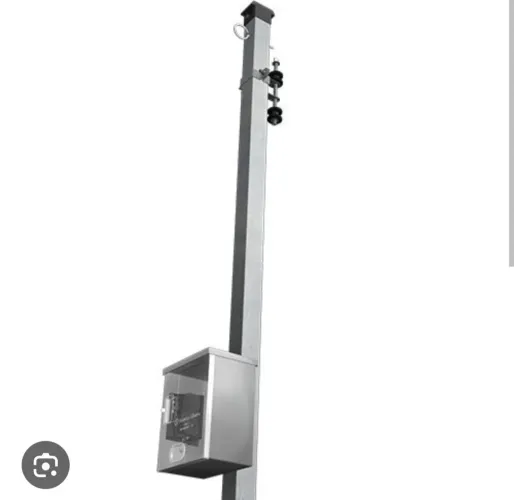 Poste auxiliar galvanizado 7mts