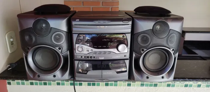 Som Philips Micro System FW750C..Aiwa gradiente Sony Panasonic Kenwood cce 