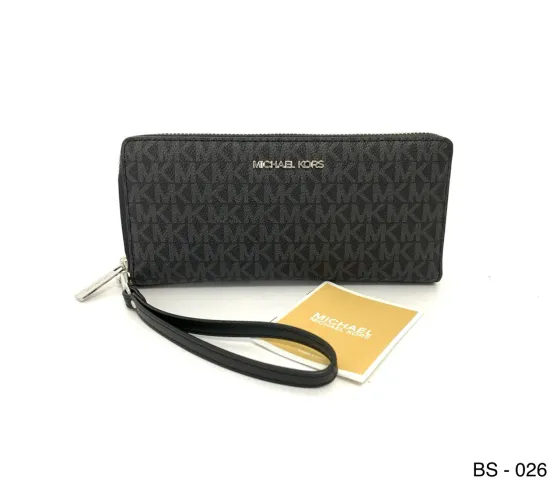 Carteira MICHAEL KORS Jet Set Travel Preta- Couro Original