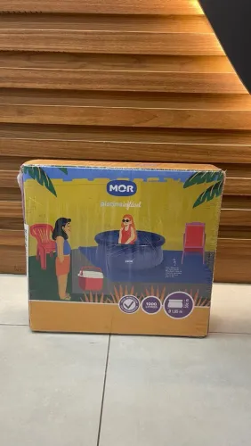 PISCINA inflável infantil 1.000 LITROS 1.65m x 55Cm