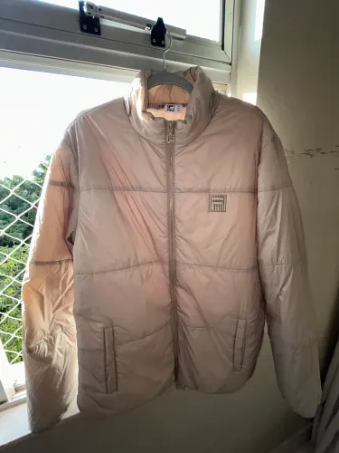 Jaqueta Puffer FILA Masculina Bege