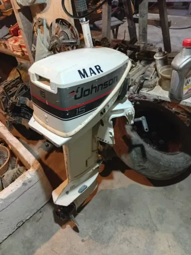 Motor de popa Johnson 15hp | Excelente estado de conservação