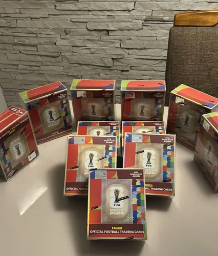 Box Panini x Kayou World Cup 2026 Pronta entrega Kit c/ 4 Boxes