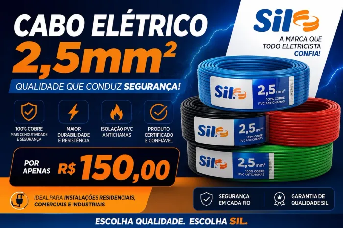 Cabo elétrico 