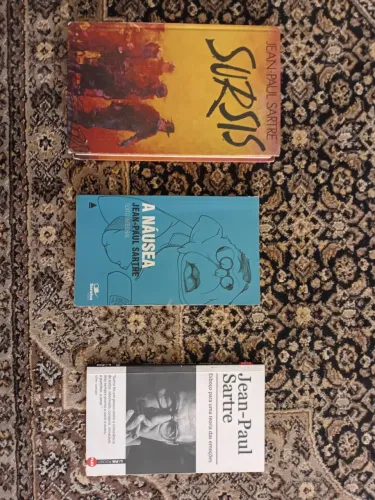 Coleção Jean Paul sartre - 3 livros