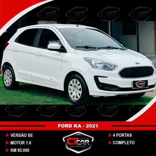 Ford KA 1.0 Se/se Plus Tivct Flex 5P 2021