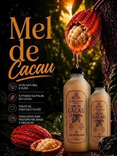 Mel de Cacau 1L e 500ml