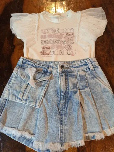 Combo menina Petit Cherie tamanho 8
