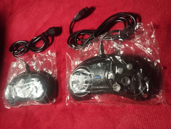 Par Controles Mega Drive novo 