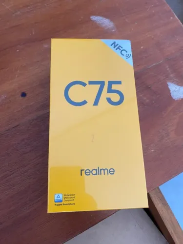 Realme C75 NFC 256GB/8RAM | Lacrado | 1 ano de garantia