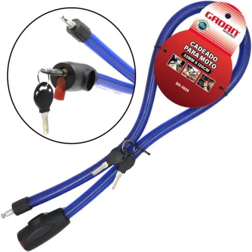 TRAVA PARA MOTO 22MM X 120CM - GADANTRAVA PARA MOTO 22MM X 120CM - GADAN