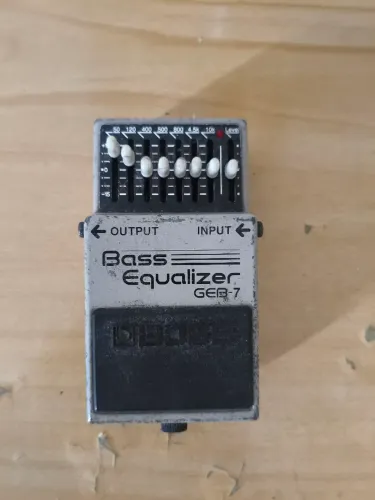 Pedal Boss Bass Equalizer Geb-7