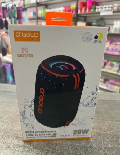 Caixa de som Bluetooth 20w
