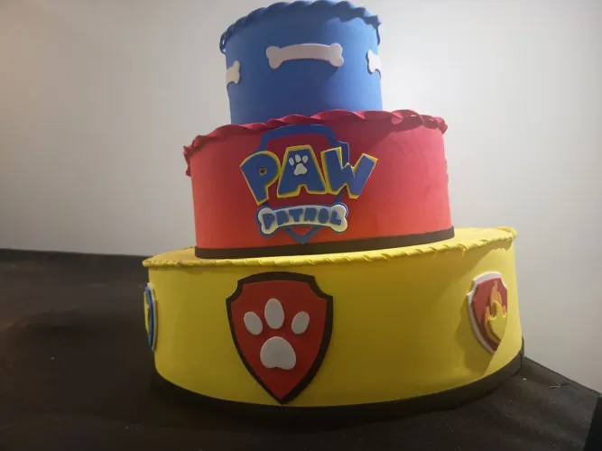 Bolo falso Patrulha Canina