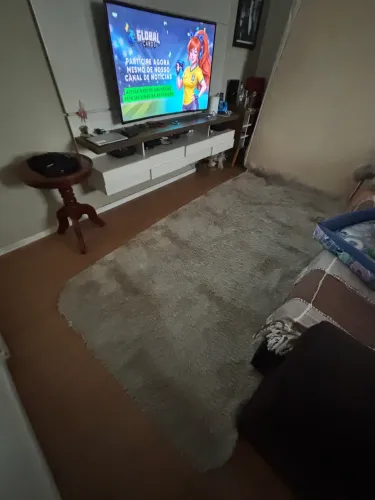 Tapete lindo e fofinho com 2,75 comprimento e 1,30 de largura