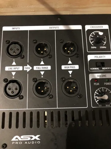 Placa amplificada para subgrave s-1600