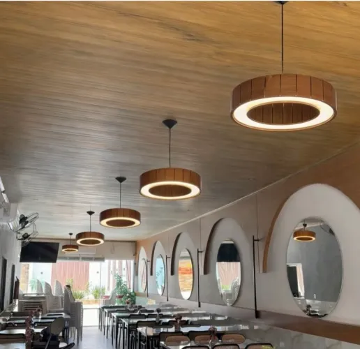 Luminária com Led embutido NOVO