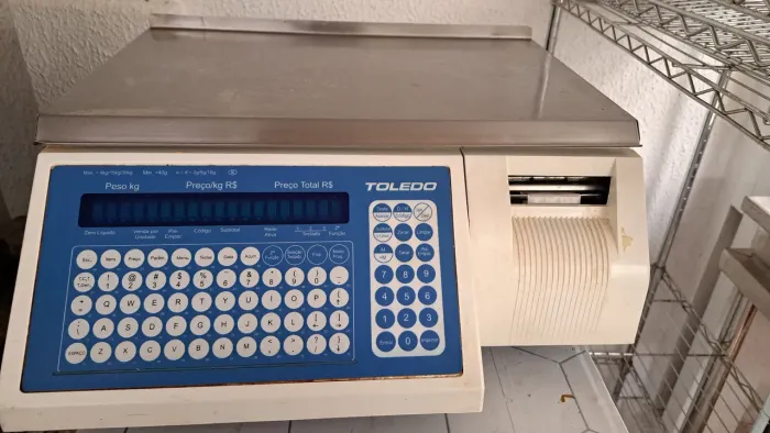 Balança digital etiquetadora 15/30kg