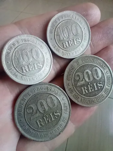 Moedas antigas 
