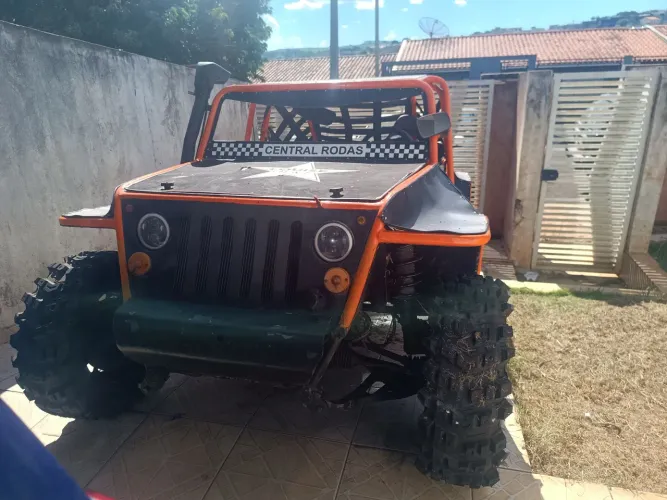 Gaiola 4x4 com reduzida