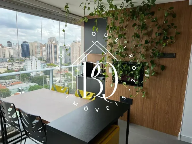 Apartamento à venda na Vila Mariana com 75 m², 2 quartos, 2 vagas, varanda gourmet e vista