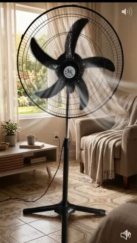 Ventilador catavento de coluna