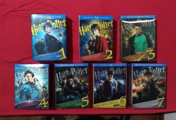 Bluray Harry Potter - Edição Definitiva, Coleção Completa
