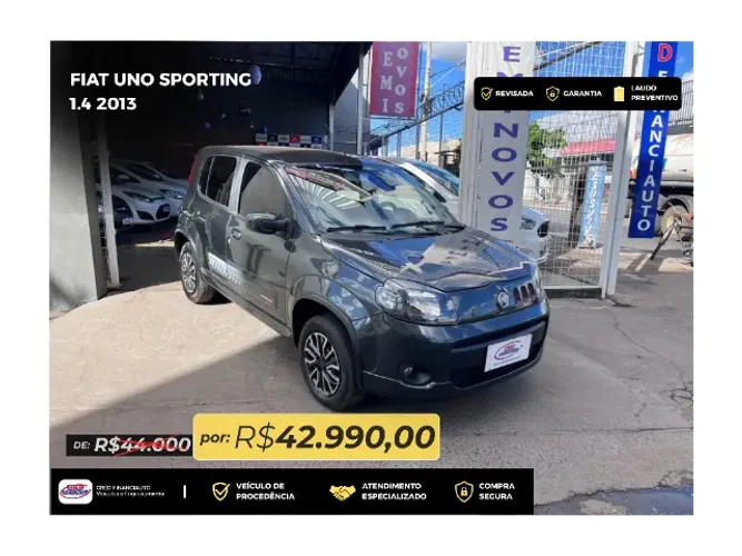 Fiat Uno Sporting 1.4 EVO Fire Flex 8V 4P 2013