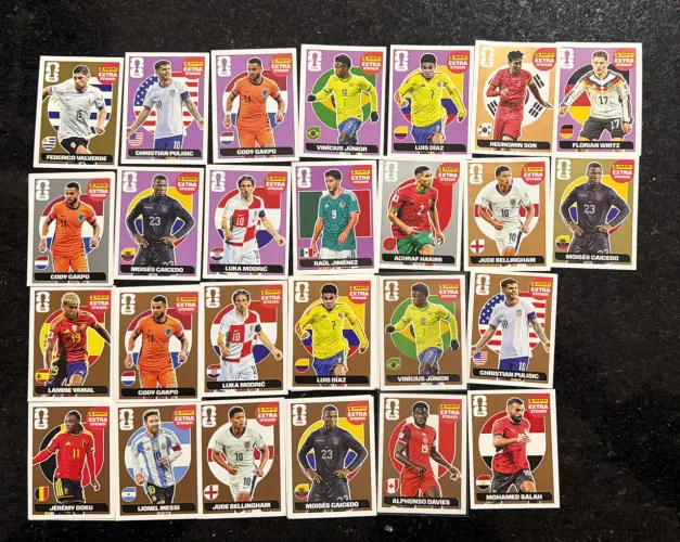 Figurinhas Legend copa 2026