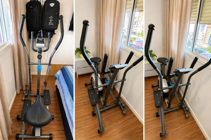 Bicicleta ergonômica e Eliptico