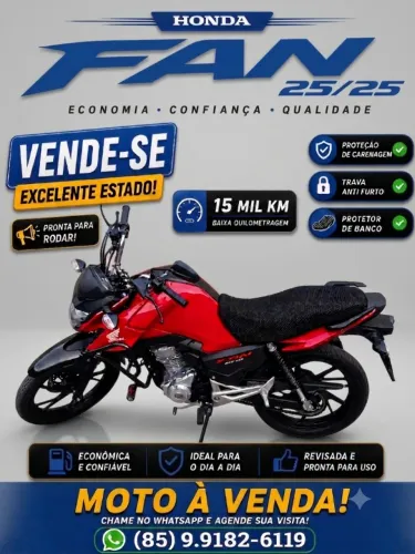 HONDA CG 160 Fan 2025