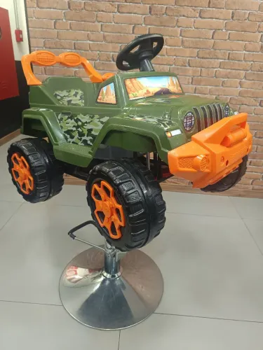 Cadeira carrinho infantili salão barbearia
