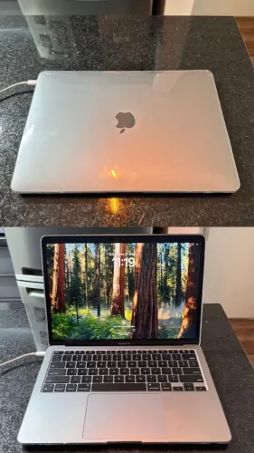 Macbook Air 2020 - Chip M1 - 8gb mem. e 256gb ssd - Bateria com 139 ciclos (92% de saude)