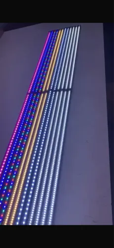 Luminária para aquário plantado de 150cm comprimento com 12 barras de led e 400W potência