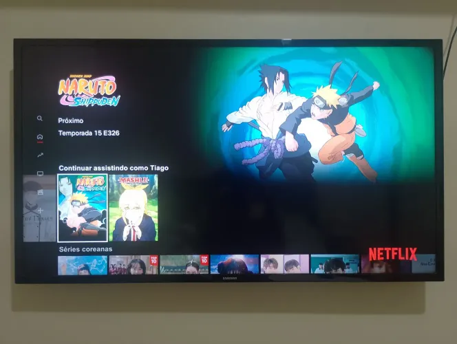 Vendo (R$ 690,00) TV Samsung 40" polegadas usada mas conservada (funciona tudo, tudo ok) !